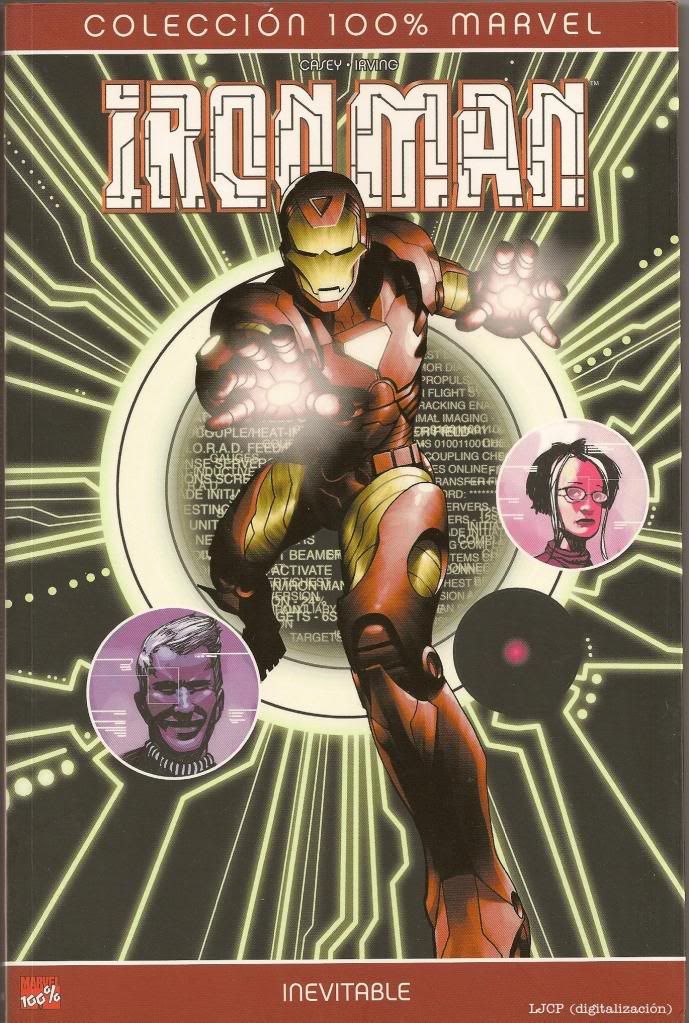 Iron Man,Joe Casey,Frazer Irving,Marvel Comics Panini CÃ³mics,Inevitable