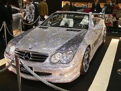Mercedes with diamonds #1