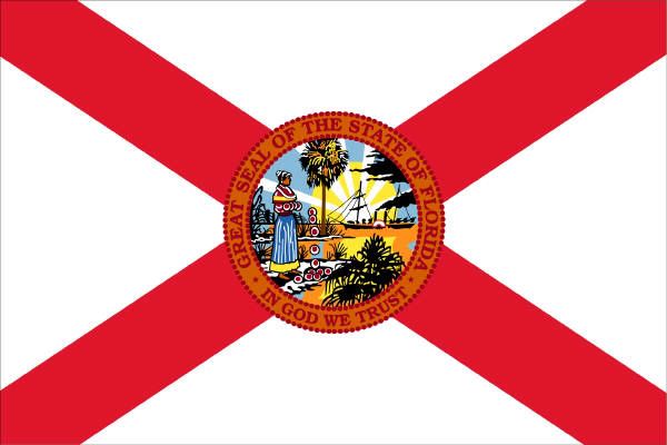 florida state flag. florida state flag.