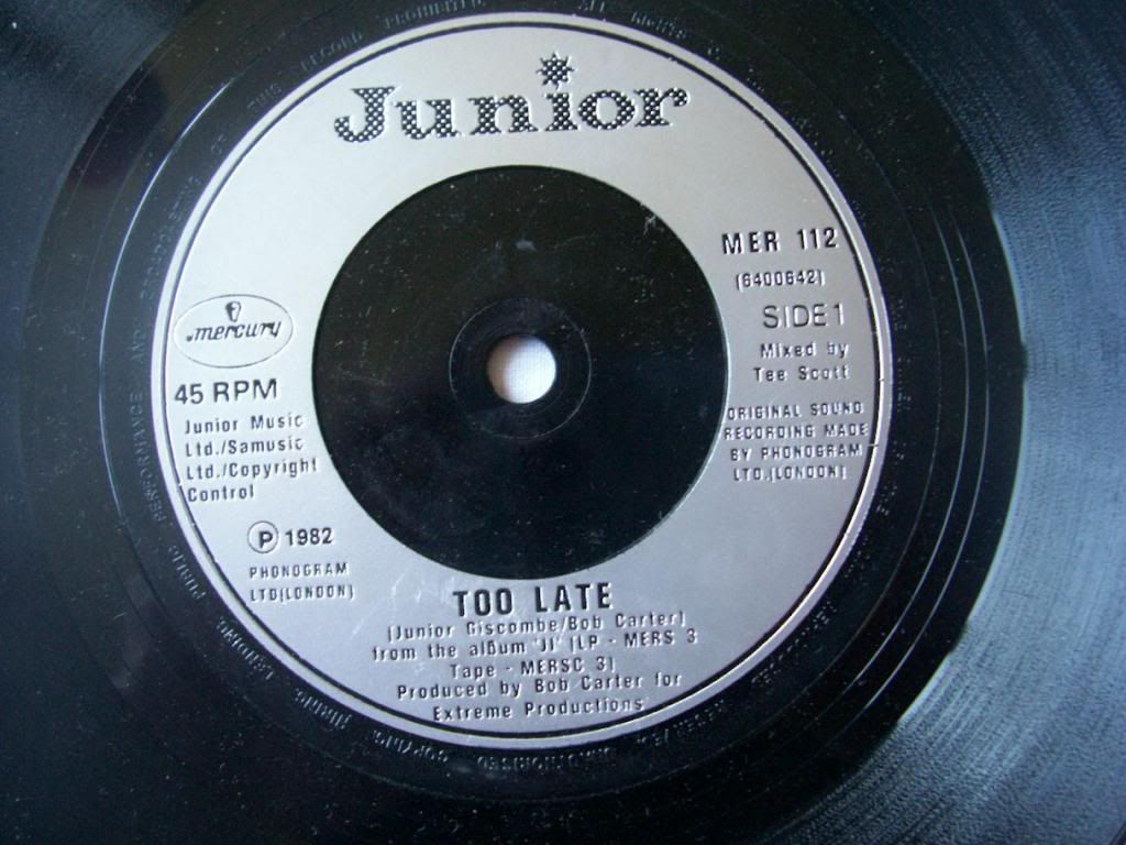 Junior - Too Late Record