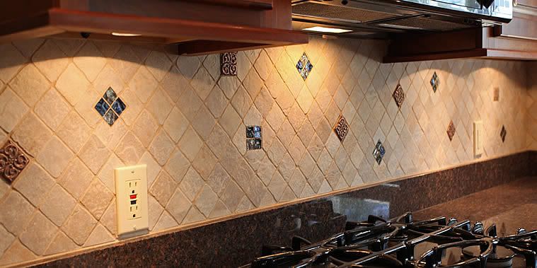 Quartzite Backsplash