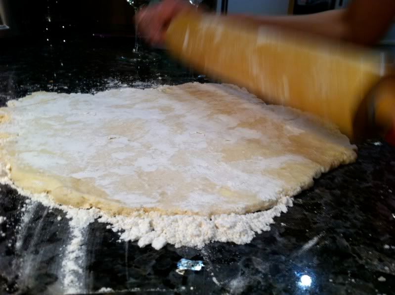 Rolling or kneading dough on Bianco Antico    Kitchens Forum