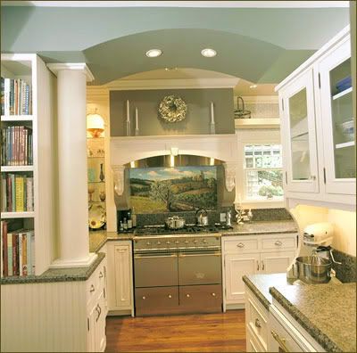 Something to think about with saybrook sage. Beadboard kitchen
