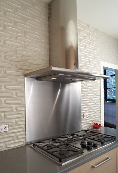 Chimney Hood Backsplash