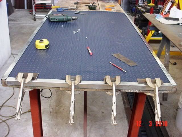 Consulta: Cubierta de banco de trabajo