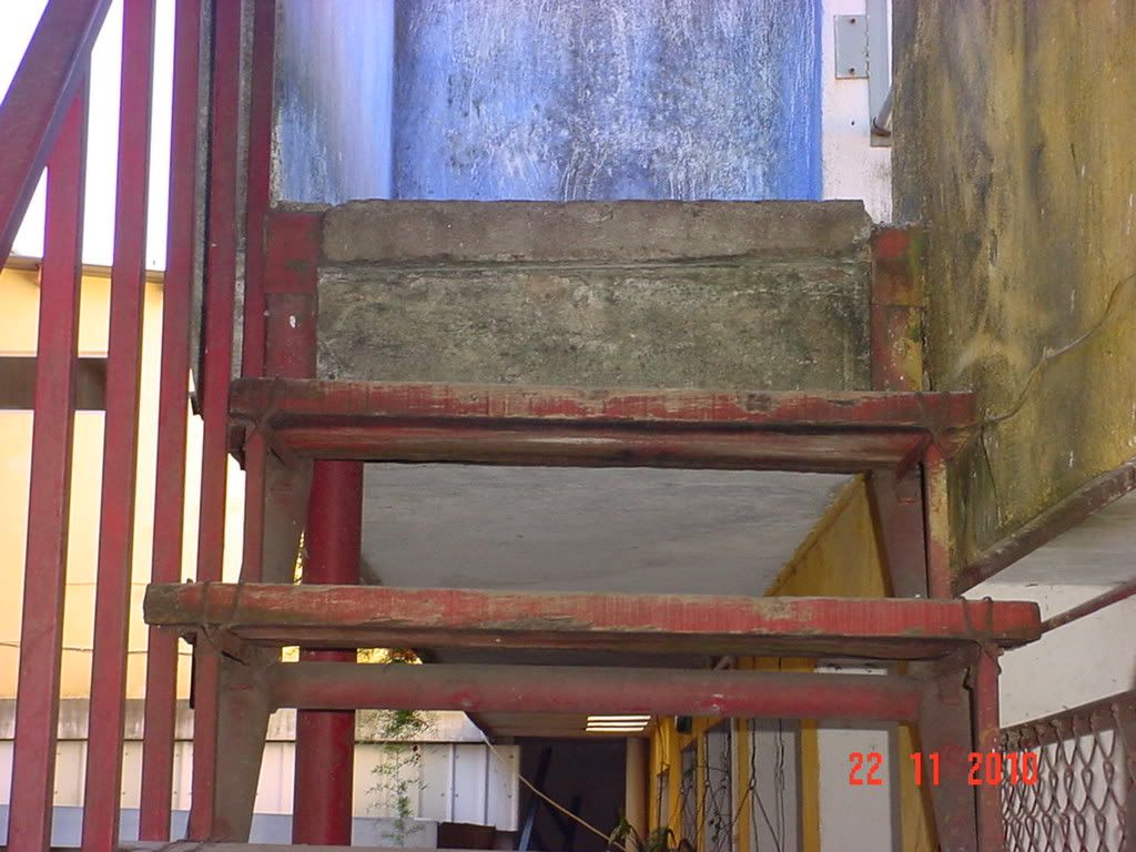 Escaleras metálicas, algunos tipos sencillos