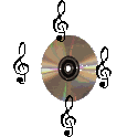 MUSICAL NOTES AND GOLD 45 RPM ~ KIM KEHALA MUSIC