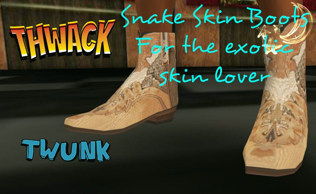 CB Snake Skin Boots