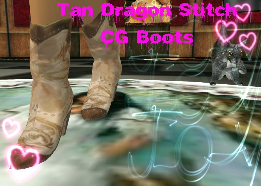 CB Tan Dragon CG Boots