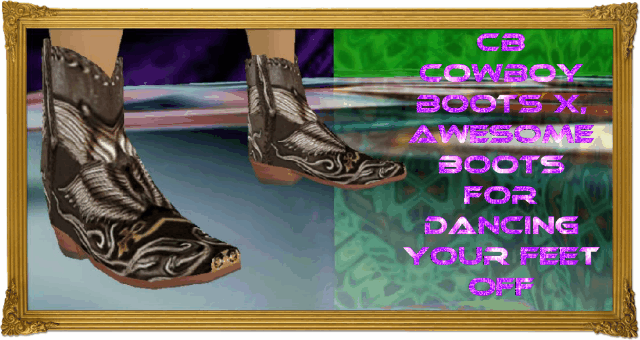 CB Cowboy Boots X