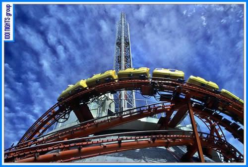 stratosphere roller coaster. Roller Coaster of Triple