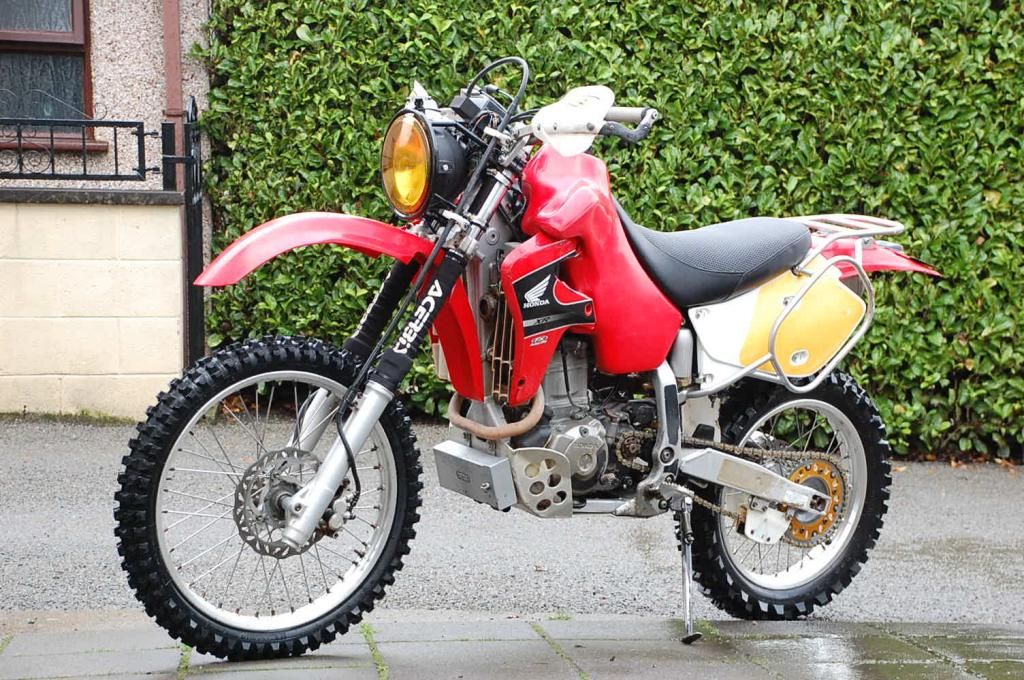 Honda xr 650 adventure bike #7