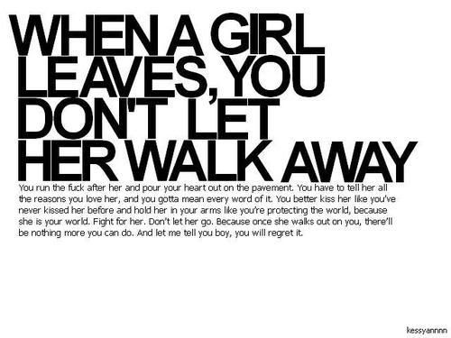 don't let her go