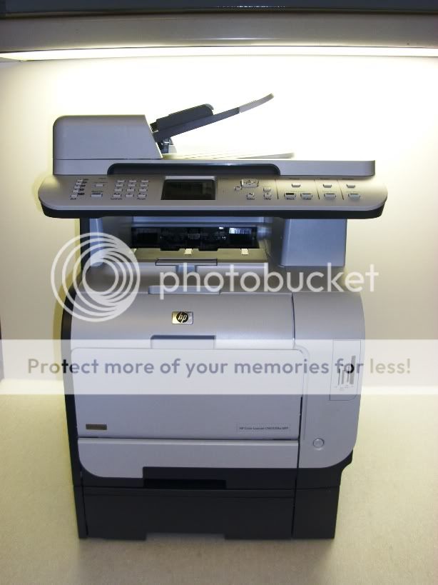 Tested   HP Color Laserjet CM2320FXI All In One   COPY, SCAN, FAX 