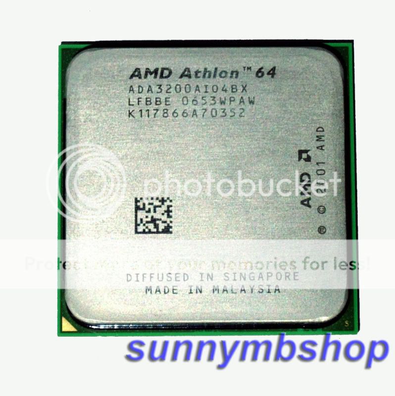 ASUS K8V MX Socket754 mATX Motherboard & AMD ATHLON CPU  