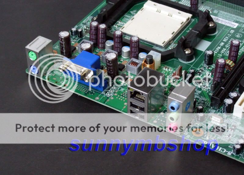 ECS MCP61PM HM (HP Compaq Iris GL6) Motherboard Socket AM2  